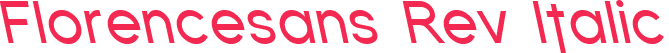 Florencesans Rev Italic